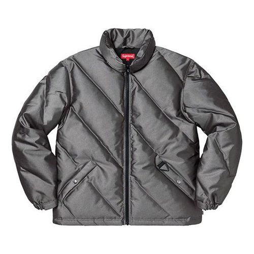 Supreme | FW19 Week 11 Iridescent Puffy Jacket Black | Realry