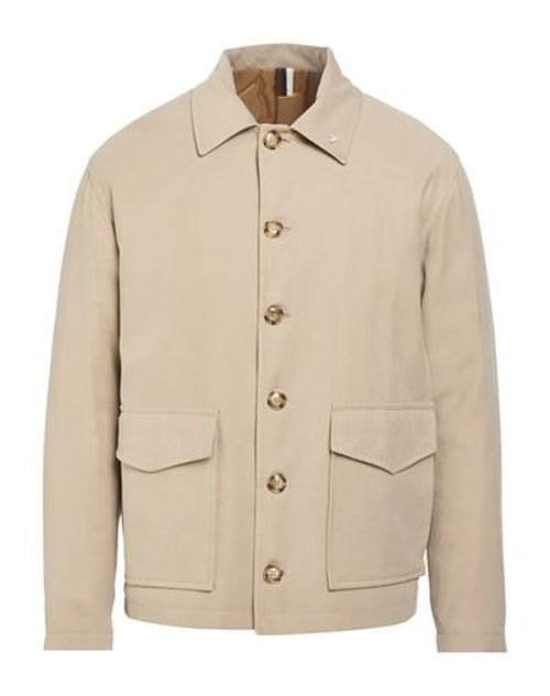 Man Jacket Beige Size 42 Viscose, Elastane