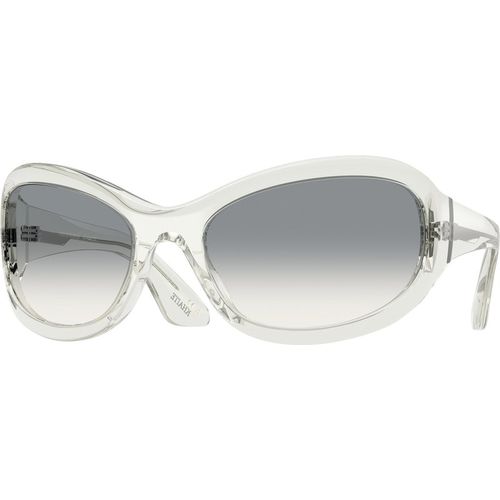 Oliver Peoples Woman Oliver Peoples OV5619SU 1967C 169211 Sunglasses Acetate Brown Grey Round Normal Nuanced