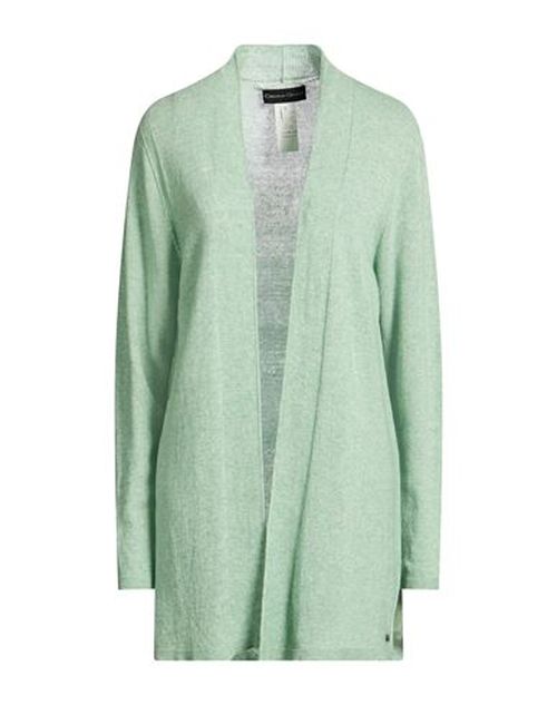 Woman Cardigan Light green Size M Viscose, Polyamide, Wool, Cashmere