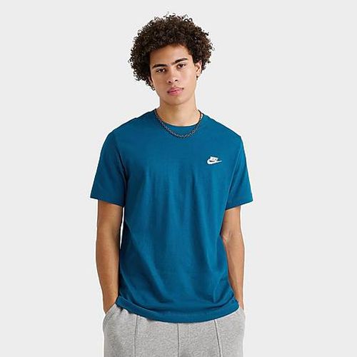 Men's Sportswear Club T-Shirt in Court Blue/White
