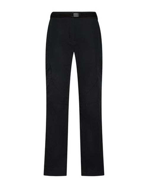 Woman Pants Black Size 2 Cotton, Nylon