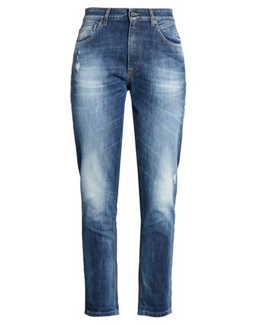 Woman Jeans Blue Size 29 Cotton, Elastomultiester