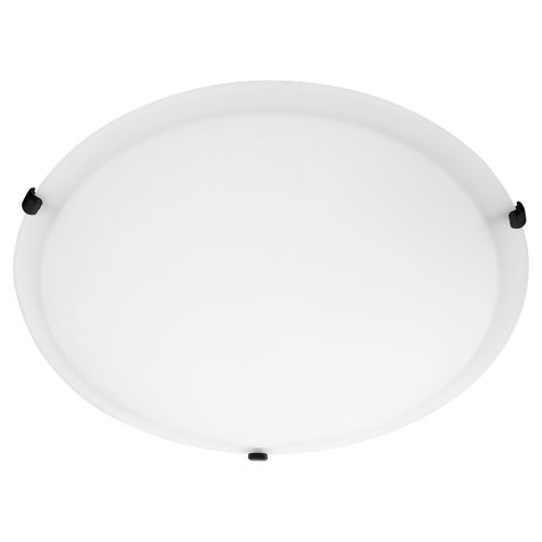 Matte Black Four Light Ceiling Mount from the Satin Ceiling Mounts Collection