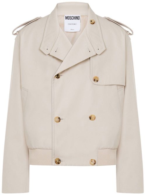 Double-breasted jacket - Neutrals