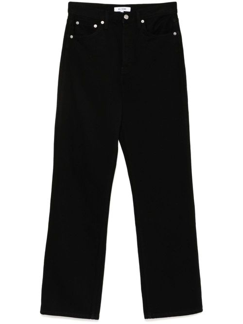 90s high-rise jeans - Black