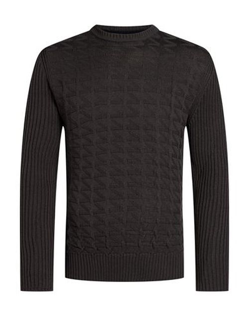 Man Sweater Lead Size L Merino Wool, Acrylic