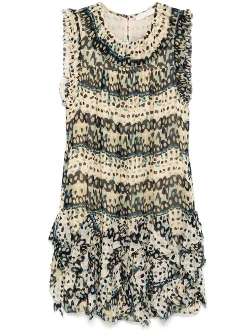 Miri mini dress - Neutrals