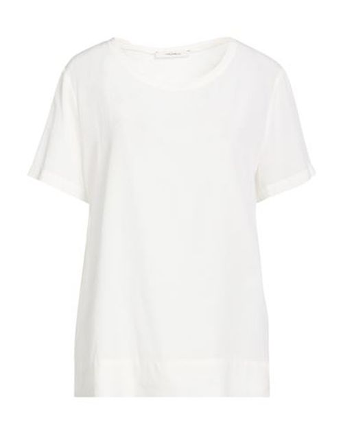 Malìparmi Woman Top Off white Size 12 Silk