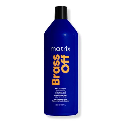 Brass Off Blue Shampoo for Brunettes - 33.8 oz