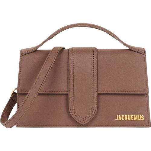 Jacquemus Womens Le Grand Bambino Bag - Brown Leather - One