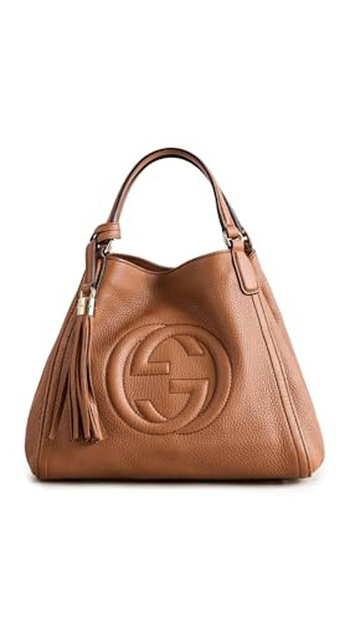 Shopbop Archive Women's Pre-Loved Gucci Soho Shoulder Bag Calfskin Leather, Brown, One Size