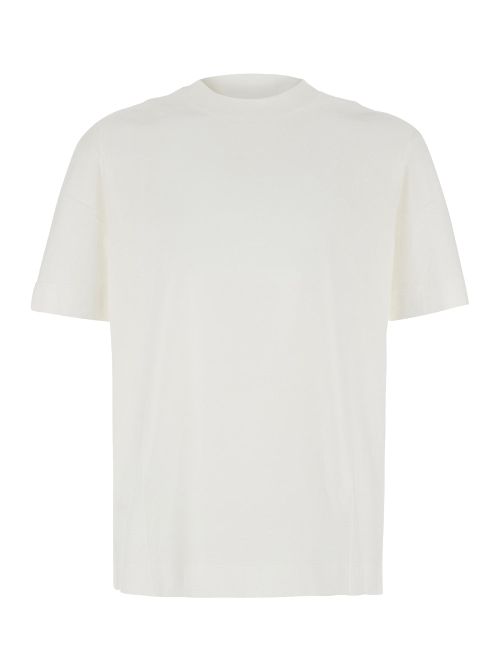 Cotton Round Neck T-Shirt — White