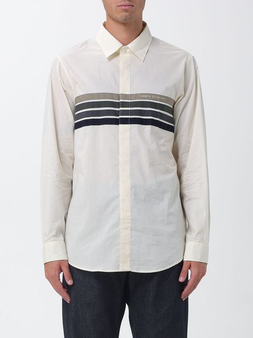 Shirt Men color Yellow Cream
