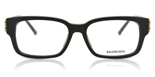 Balenciaga BB0105O 001 Women's Eyeglasses Black Size 54 - Blue Light Block Available