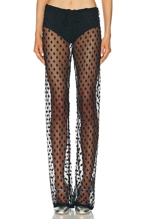 Dries Van Noten Pachas Pant in Black - Black. 38 also