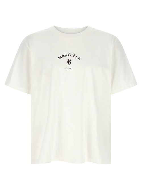 Logo-Printed Cotton Jersey T-Shirt — White