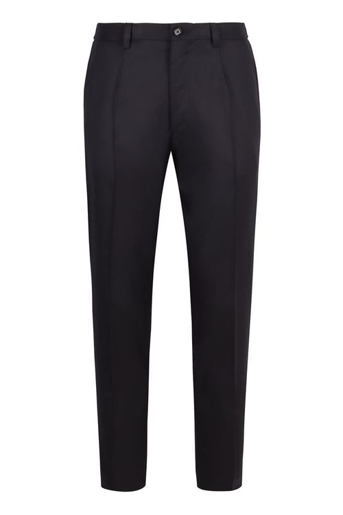 Virgin Wool Tailored Trousers