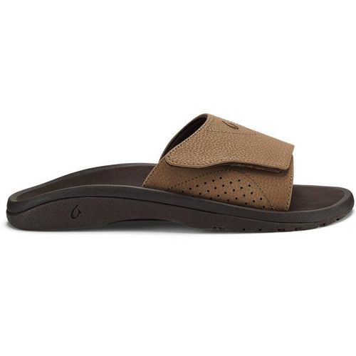 Men's Nalu Slide Sandals 7 Tan/Dark Java