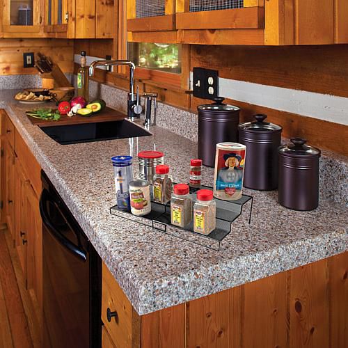 3-Tier Metal Mesh Multi-Purpose Kitchen Organizer