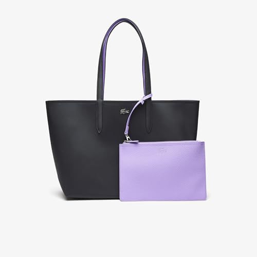 Lacoste Women's Anna Reversible Tote Bag, Dark Sapphires/Neva, One Size