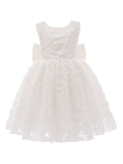 Kreisler embellished sleeveless dress - White