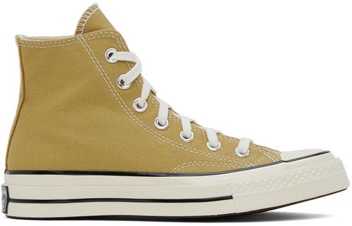 Tan Chuck 70 High Top Sneakers