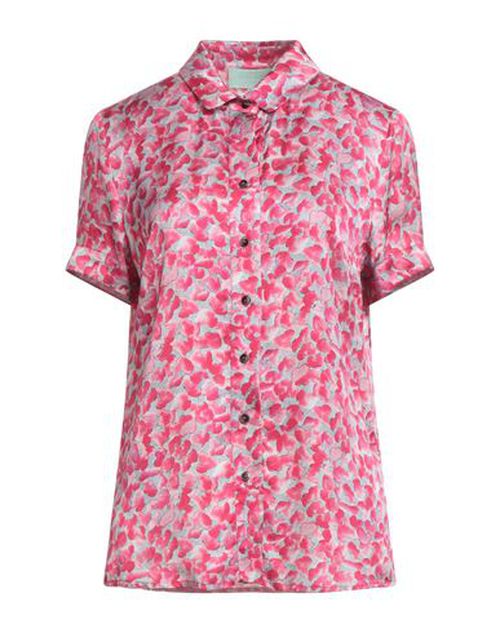 Woman Shirt Pink Size 2 Viscose