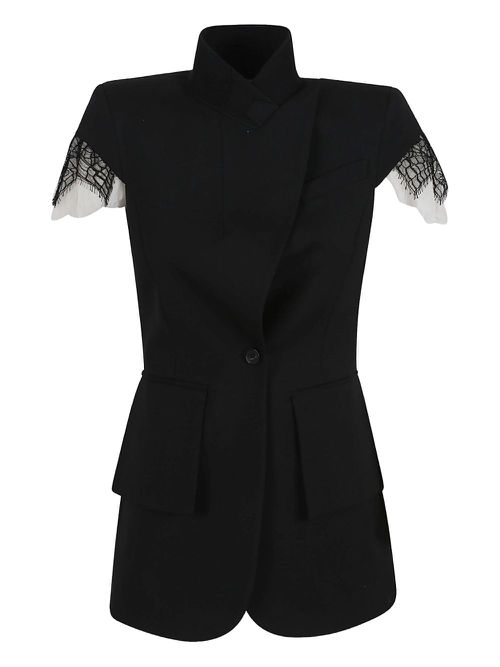 Alexander McQueen wool blazer - Black
