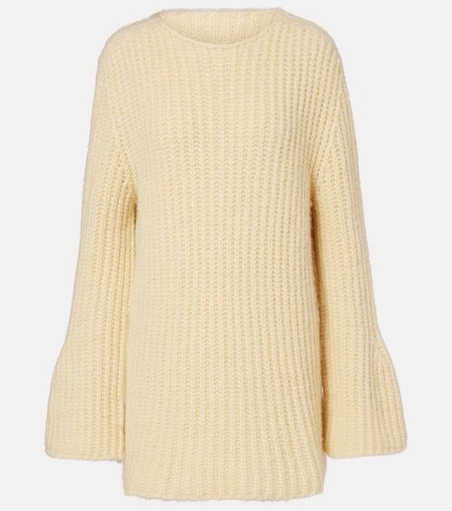 Mirr ribbed-knit cashmere sweater