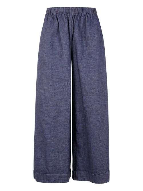 Cotton trousers - Blue