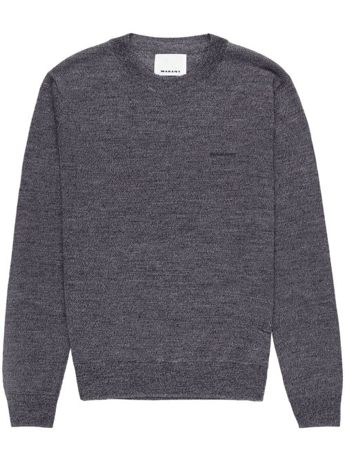 Besile crew-neck jumper - Grey