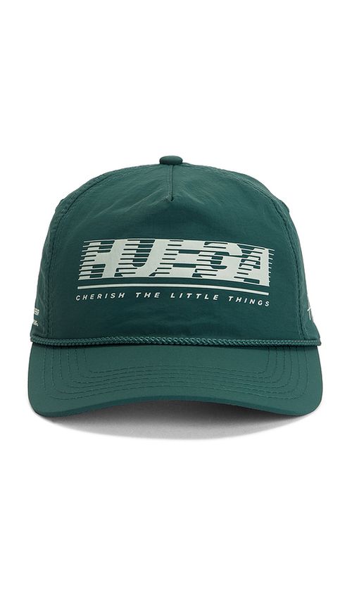 Huega House Tidal Nylon Hat in Green