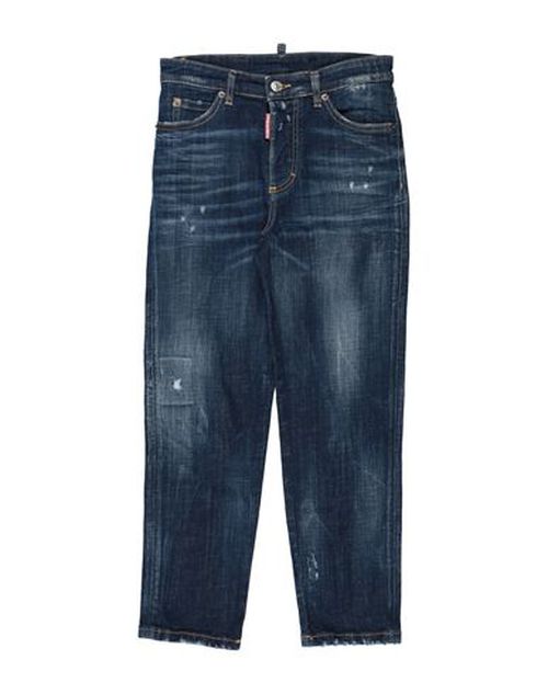 Kid Boy Jeans Blue Size 12 Cotton, Elastane