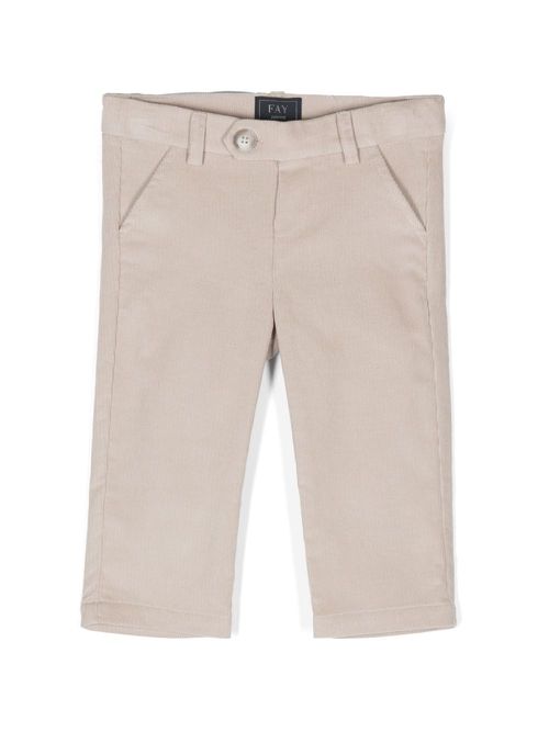 Corduroy trousers - Neutrals