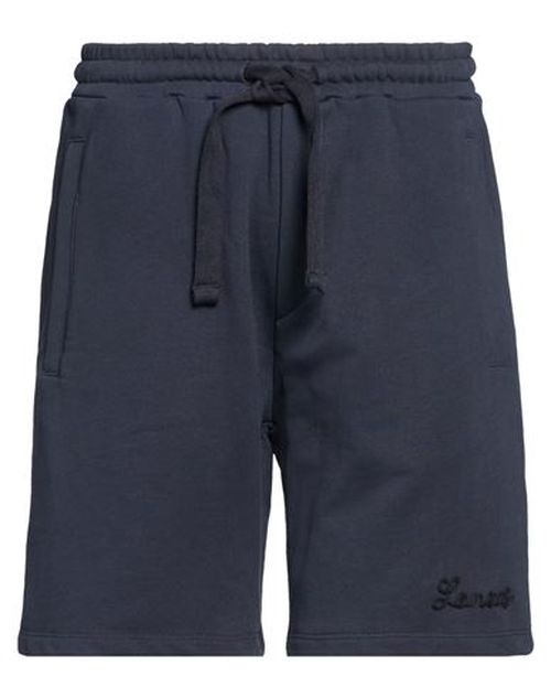 Man Shorts & Bermuda Shorts Navy Size L Cotton