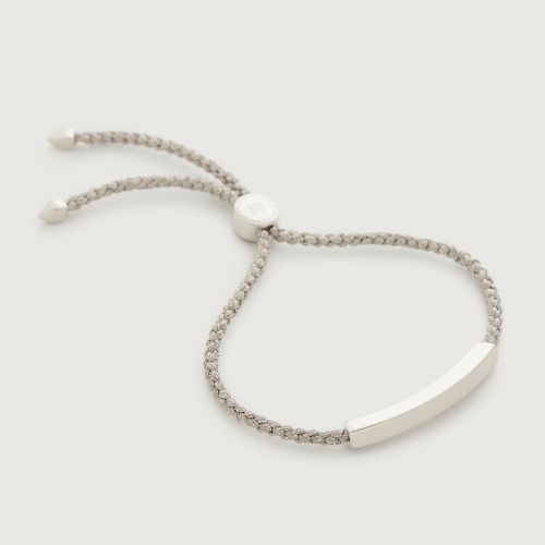 Linear Friendship Bracelet, Sterling Silver