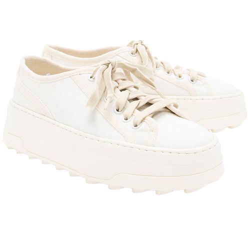 Gucci Women's Canvas, Grosgrain, Rubber GG Tennis Canvas Sneaker (Authentic  Pre-Loved)