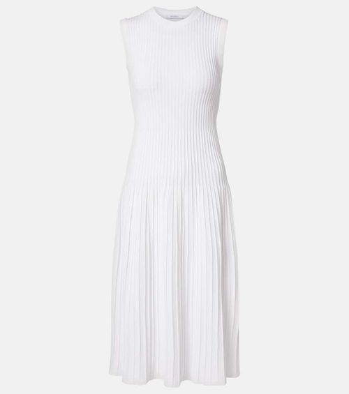 Egizio ribbed-knit midi dress