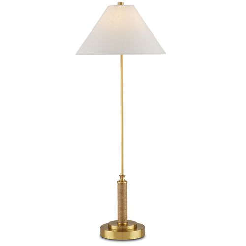 Antique Brass Natural Table Lamp from the Ippolito Collection