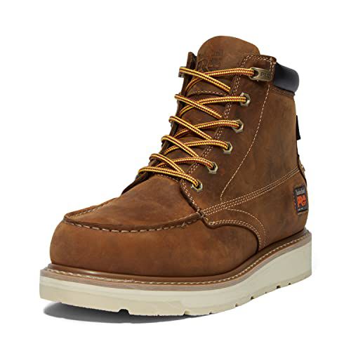 Timberland PRO Men's Gridworks 6 Inch Soft Toe Waterproof Industrial Wedge Work Boot