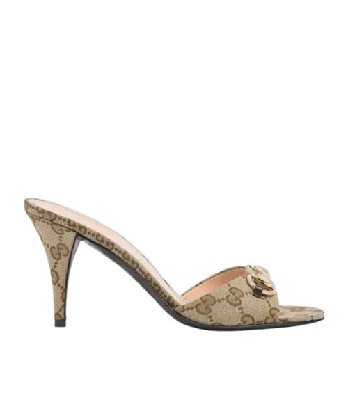 Women's slide sandal with Horsebit