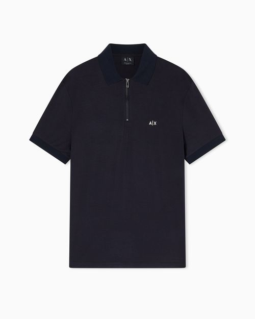 Polo shirt in technical fabric