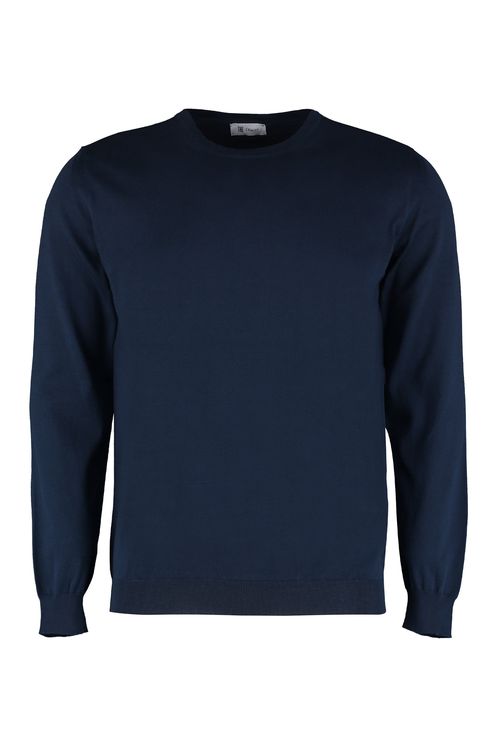 The (alphabet) Alphabet Knit Cotton Crew-Neck Sweater