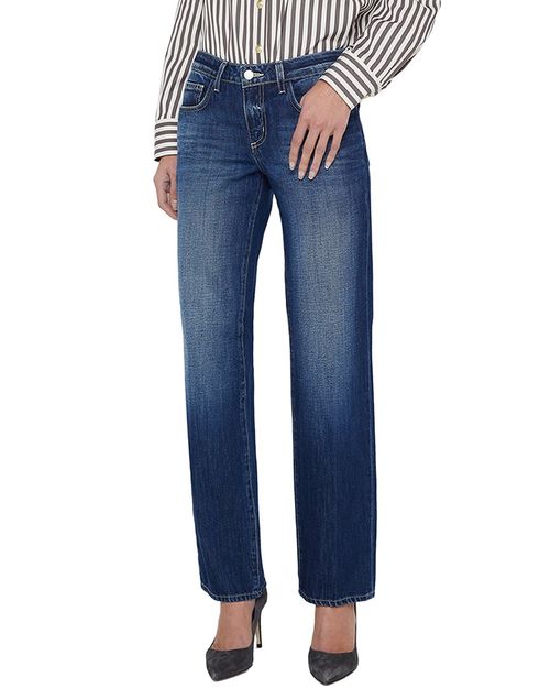 Tatum Low-Rise Stovepipe Trenton Straight Leg Jean