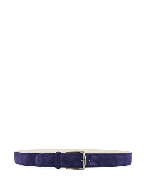 Aurélien suede belt - Blue