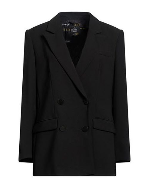 Woman Blazer Black Size 4 Polyester