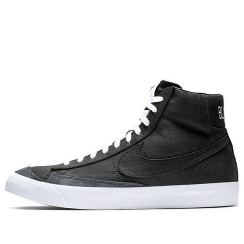 Blazer Mid '77 Canvas 'Black'