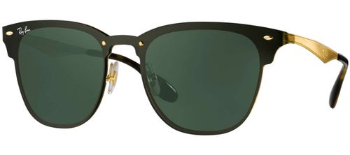 Blaze Clubmaster Sunglasses, Green Lenses, 47mm