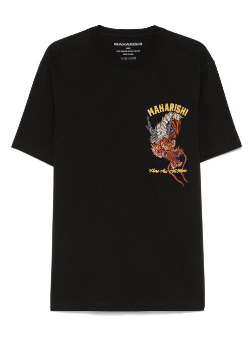 Maharishi Tiger Dragon T-shirt - Black